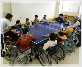 身体障害者療護施設　ビンセント療護園のイメージ